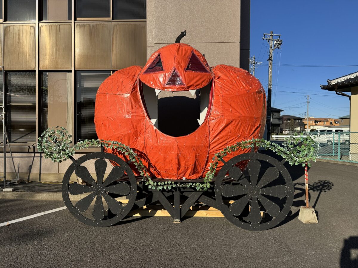 かぼちゃの馬車が登場！